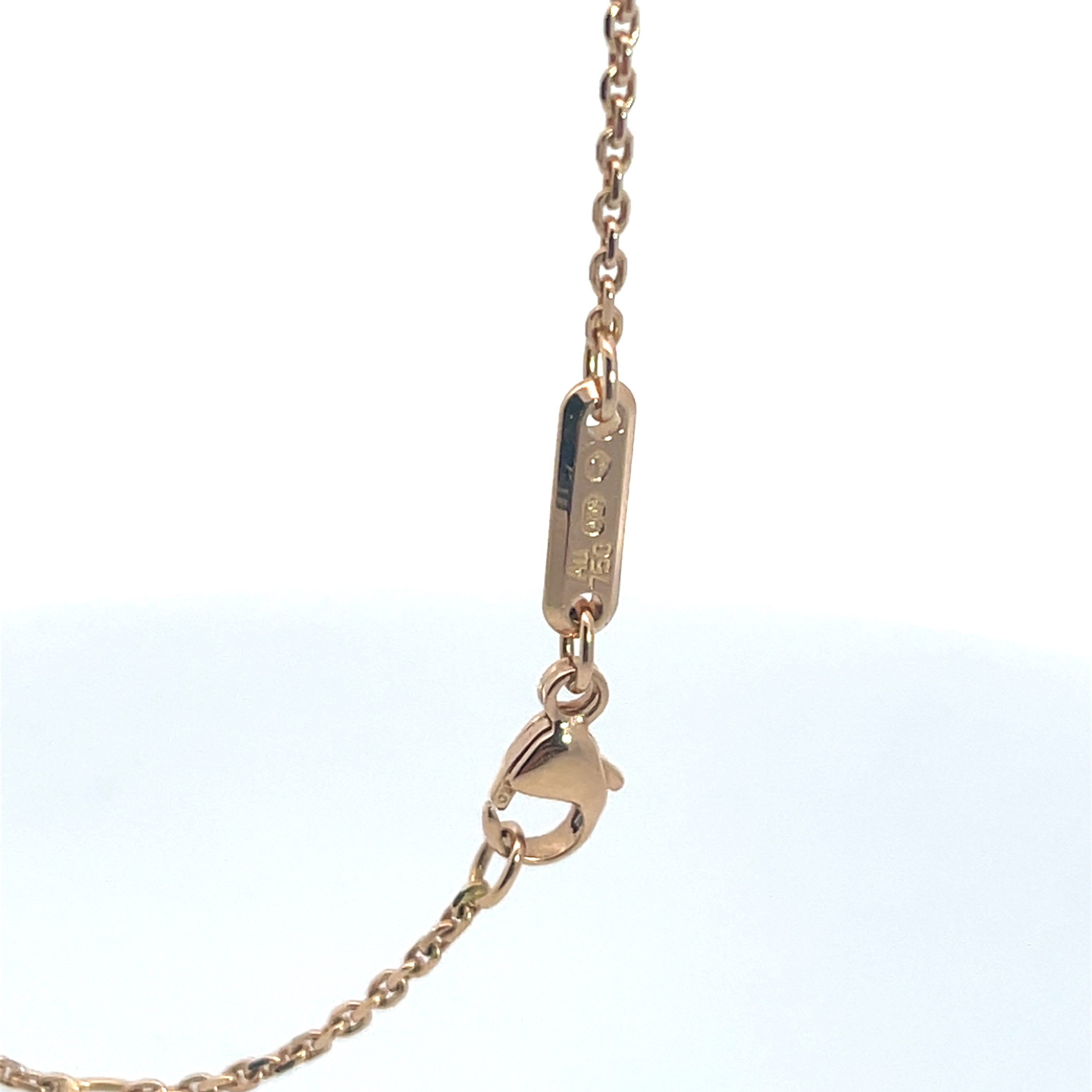 Chopard Happy Diamonds Happy Dreams 18k Rose Gold Necklace And Earring Set