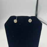 Ladies 14k yellow gold Diamond Stud earrings