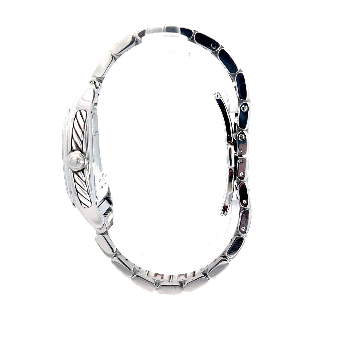 David Yurman Thoroughbred Unisex Watch in Sterling Silver/Stainless Steel