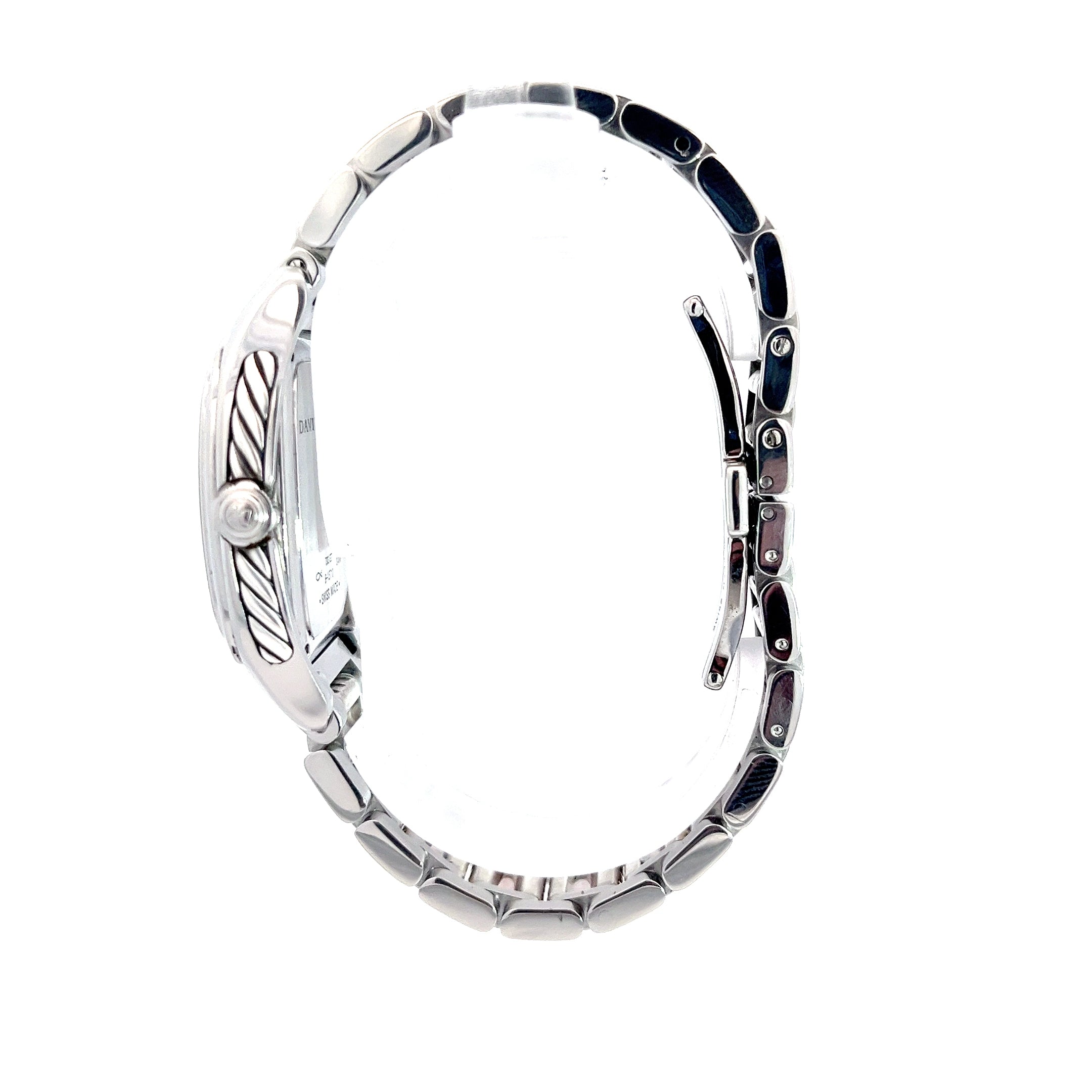 David Yurman Thoroughbred Unisex Watch in Sterling Silver/Stainless Steel