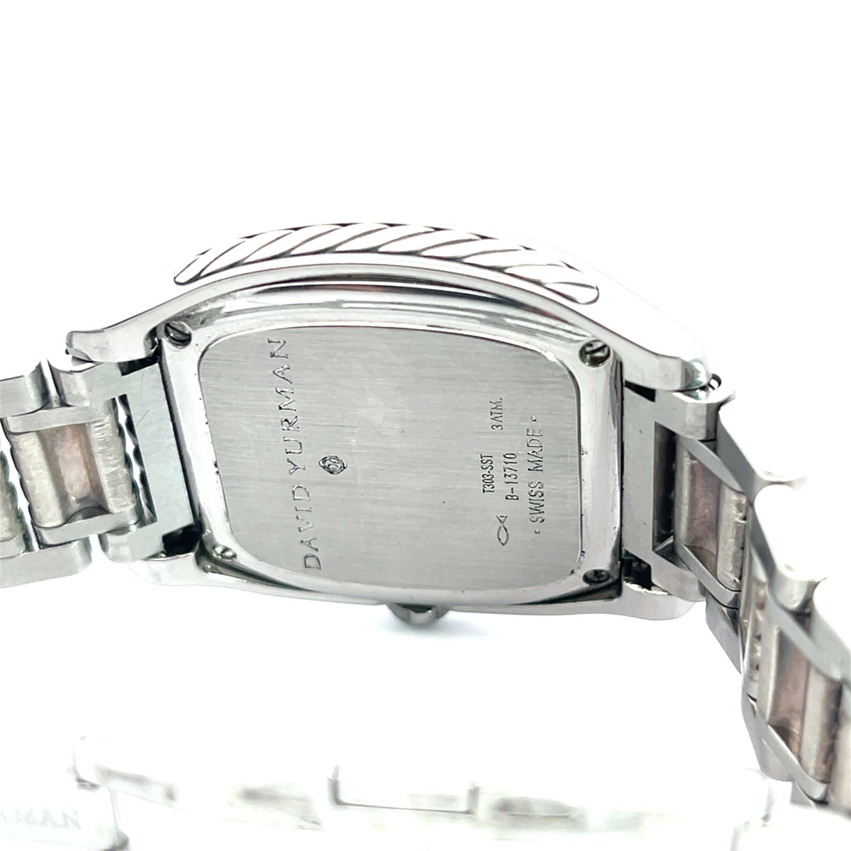 David Yurman Thoroughbred Unisex Watch in Sterling Silver/Stainless Steel