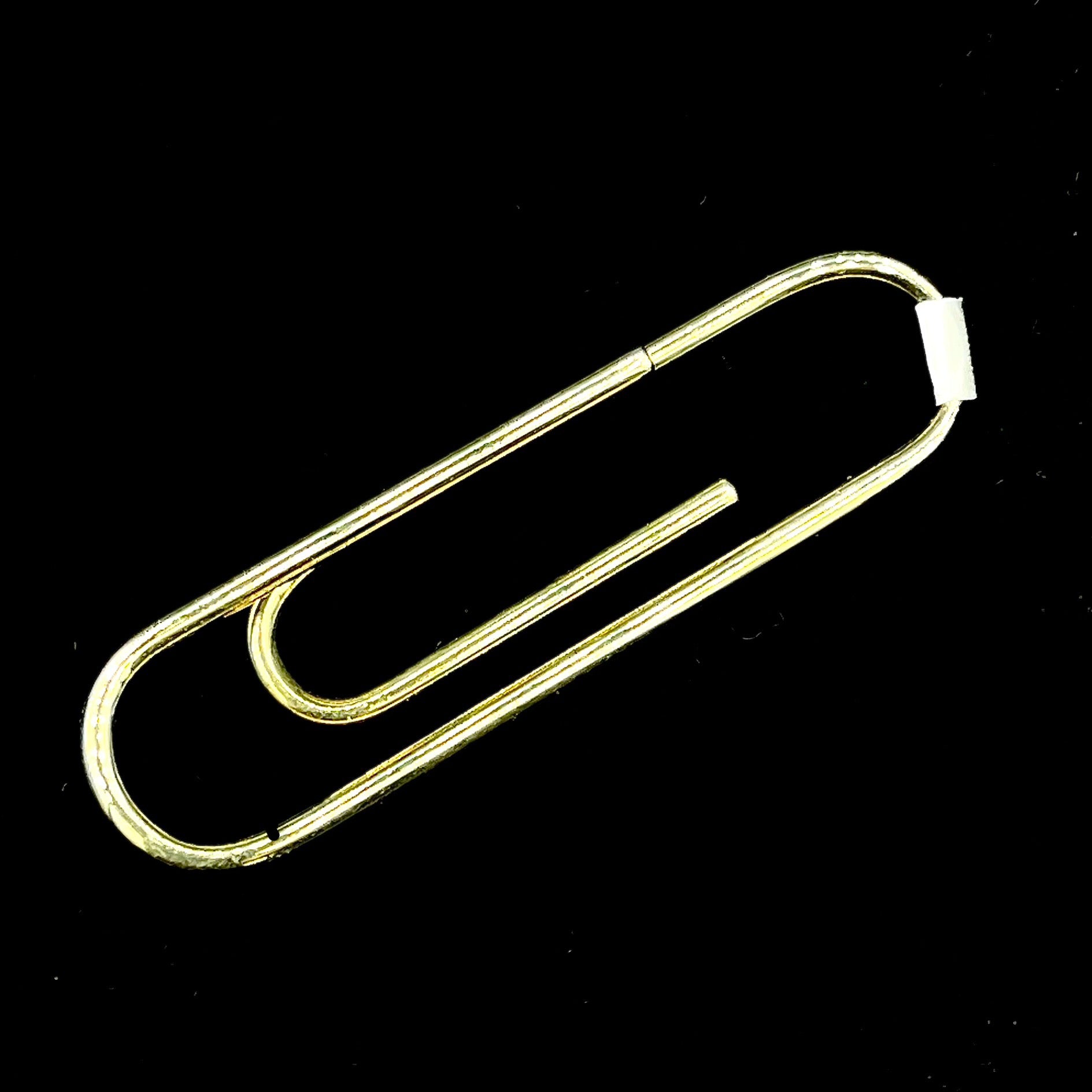 14K YELLOW GOLD PAPER CLIP MONEY CLIP 6 GRAM
