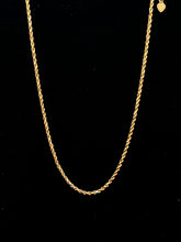 Load image into Gallery viewer, 14K ROSE GOLD 4.90GRAM ROPE CHAIN