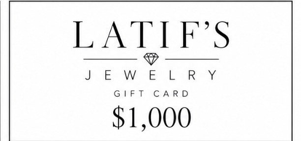 Latif's Jewelry Gift Card