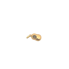 18k Yellow Gold Baby Shoe Pendant