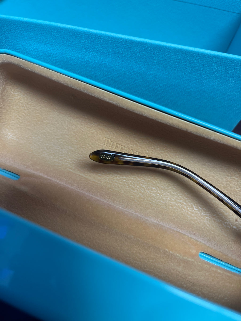 Tiffany & Co. Signature Women's Cat Eye Eyeglasses Tortoise Brown