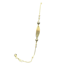 Load image into Gallery viewer, 14K YELLOW GOLD 2.5 GRAM BABY GIRL BRACELET