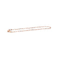 14k Rose Gold Paperclip link Bracelet 1.95mm
