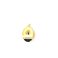 14k Yellow Gold Oval Locket Pendant 4.2 gram