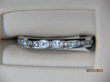Load image into Gallery viewer, Ladies 14k white gold Diamond Eternity ring