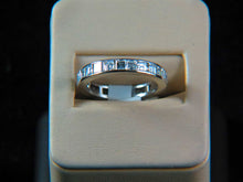 Load image into Gallery viewer, Ladies Platinum Channel set diamond eternity band ring