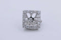 18k White Gold .40ct G VS2 Round Diamond Stud Jackets