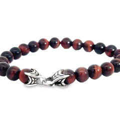 Pre-Loved David Yurman Tiger Eye Beaded Bracelet 8"inch