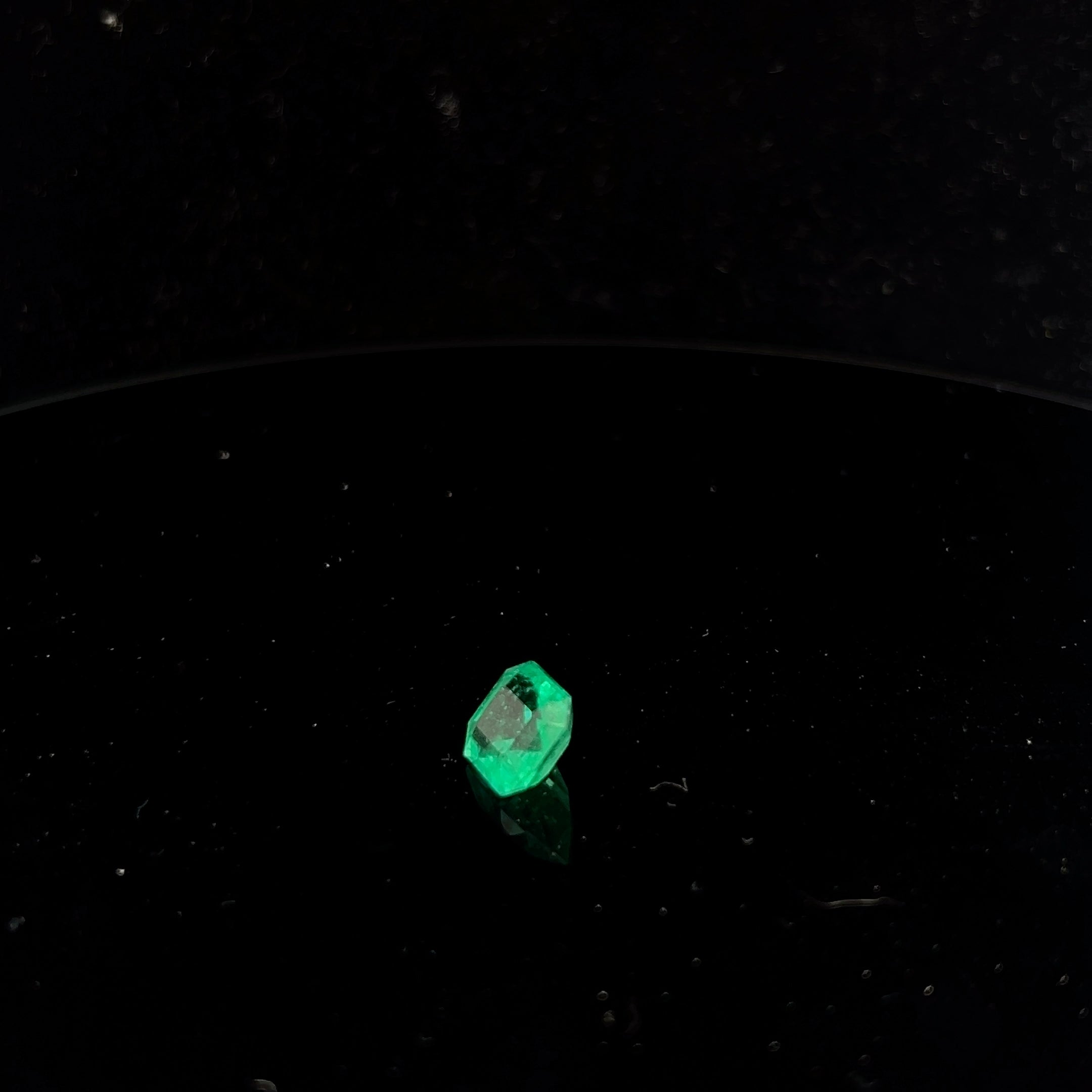 3.54ct Octagonal Green Natural Beryl Emerald Ethiopia F2 Loose Stone Certified By GIA # 2233712676