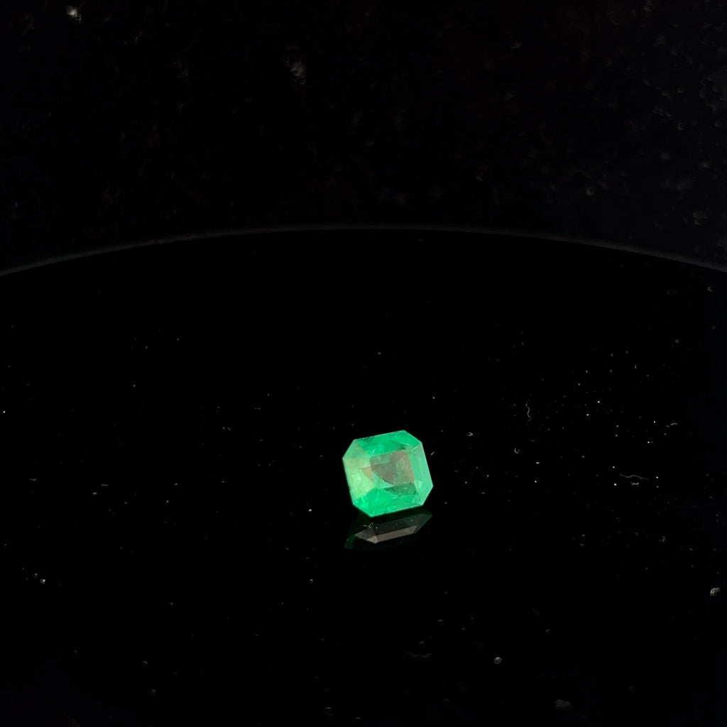 3.54ct Octagonal Green Natural Beryl Emerald Ethiopia F2 Loose Stone Certified By GIA # 2233712676
