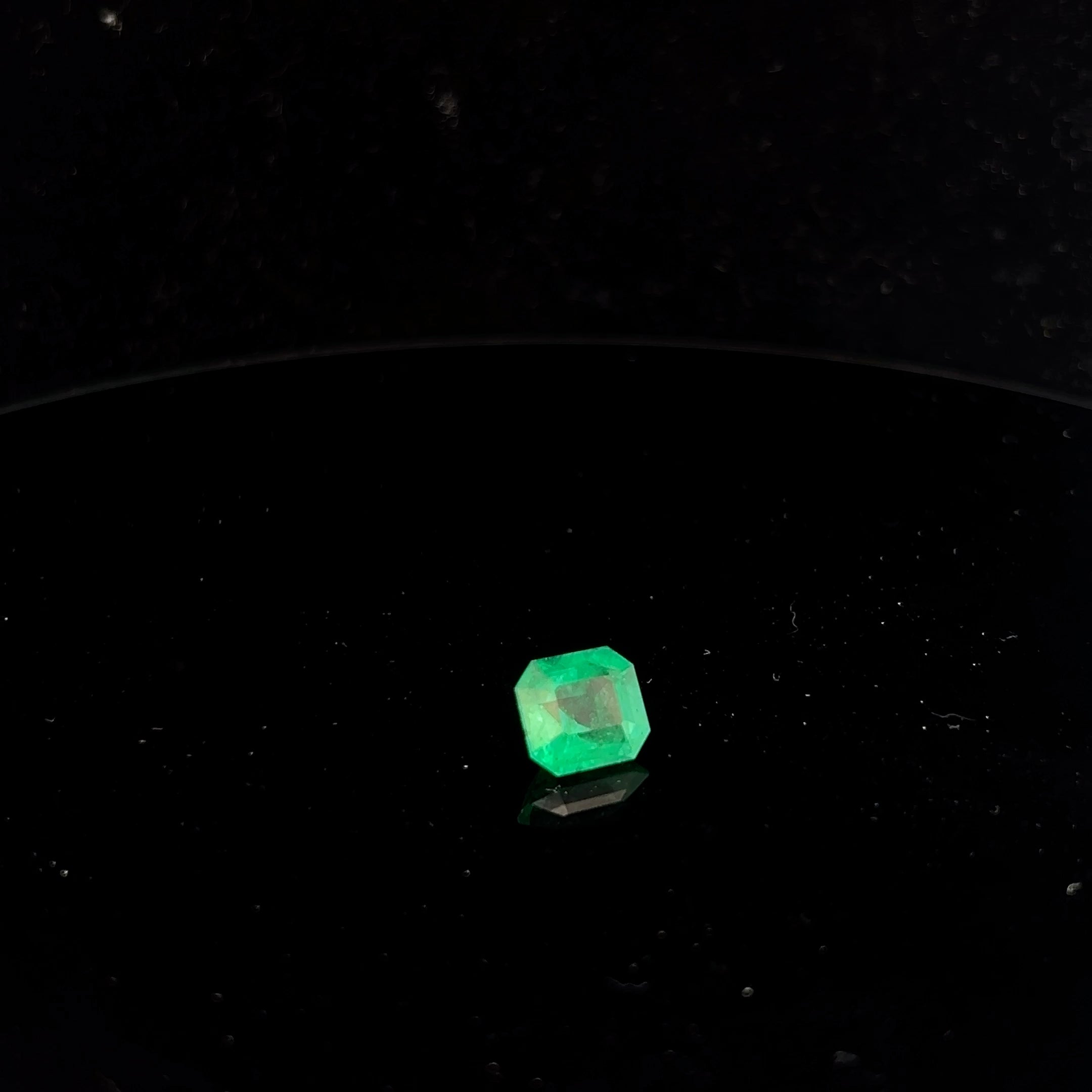 3.54ct Octagonal Green Natural Beryl Emerald Ethiopia F2 Loose Stone Certified By GIA # 2233712676