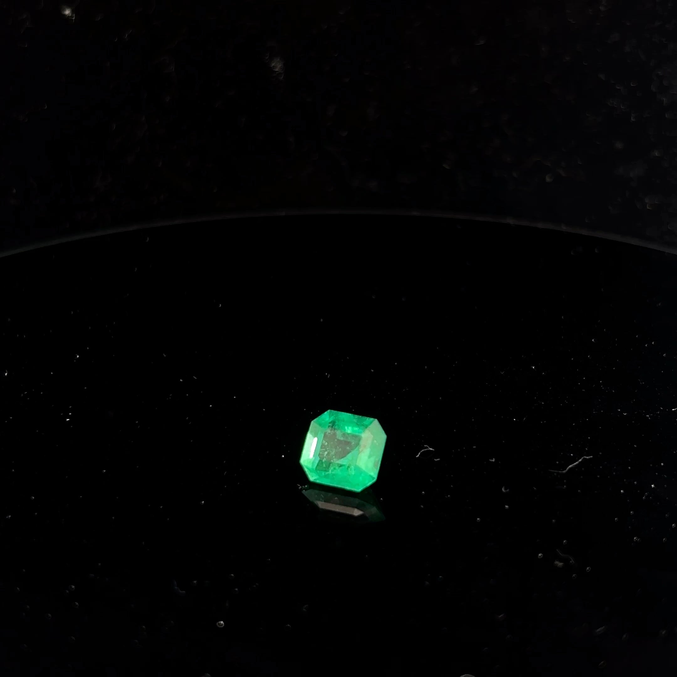 3.54ct Octagonal Green Natural Beryl Emerald Ethiopia F2 Loose Stone Certified By GIA # 2233712676