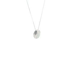 14k White Gold 1.00ct G SI2 Round Diamond Heart Pendant