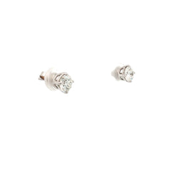 14k White Gold 1.50ct G VS2 Round Diamond Stud Earrings