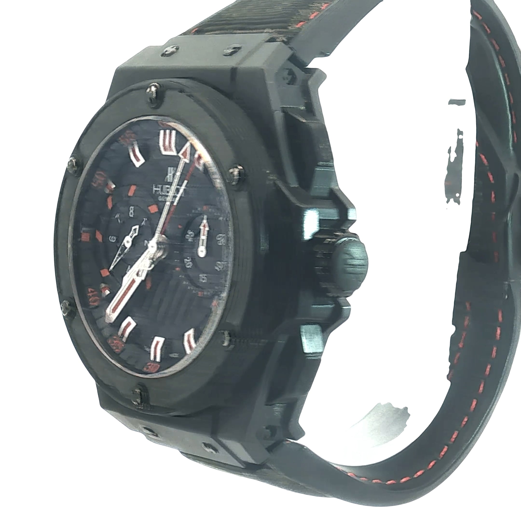 Pre-Owned Hublot Magic Chronograph Black Ceramic Watch