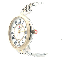 Pre-Owned Michele Serein 16 Mother of Pearl Dial / Two Tone/ Watch