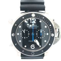 Pre-Owned Panerai Luminor Submersible 1950 3 Day Automatic Flyback Titanium Men Watch