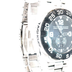 Pre-Owned Tag Heuer Formula 1 /44mm /Black Dial /Quartz /Stainless Steel /Date /Year 2015