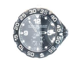 Pre-Owned Tag Heuer Formula 1 /44mm /Black Dial /Quartz /Stainless Steel /Date /Year 2015