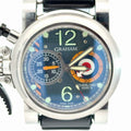 Pre-Owned Graham Overlord Mark Lii Chrono fighter / Automatic/ Steel/ Rubber Band/ 47 mm/ Year 2015 Watch