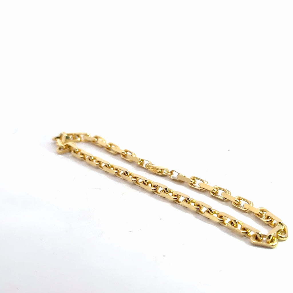 14k Yellow Gold 11.5 gram Hermes Link Bracelet 8" inch
