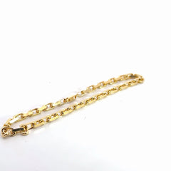 14k Yellow Gold 11.5 gram Hermes Link Bracelet 8" inch