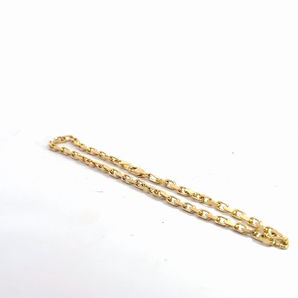 14k Yellow Gold 5.5 gram Hermes Bracelet 8"inch