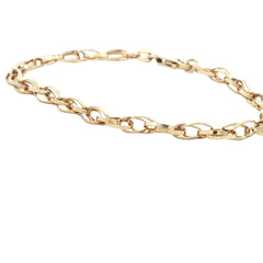 14k Yellow Gold Handmade Bracelet 4.2 gram 7"in