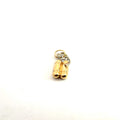 18k Two Tone Italian Scuba Gear Charm 4 gram