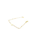 14k Yellow Gold Cross Baby Bracelet 1.5 gram