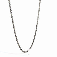 Pre Loved David Yurman Box Chain 18" 2.7mm