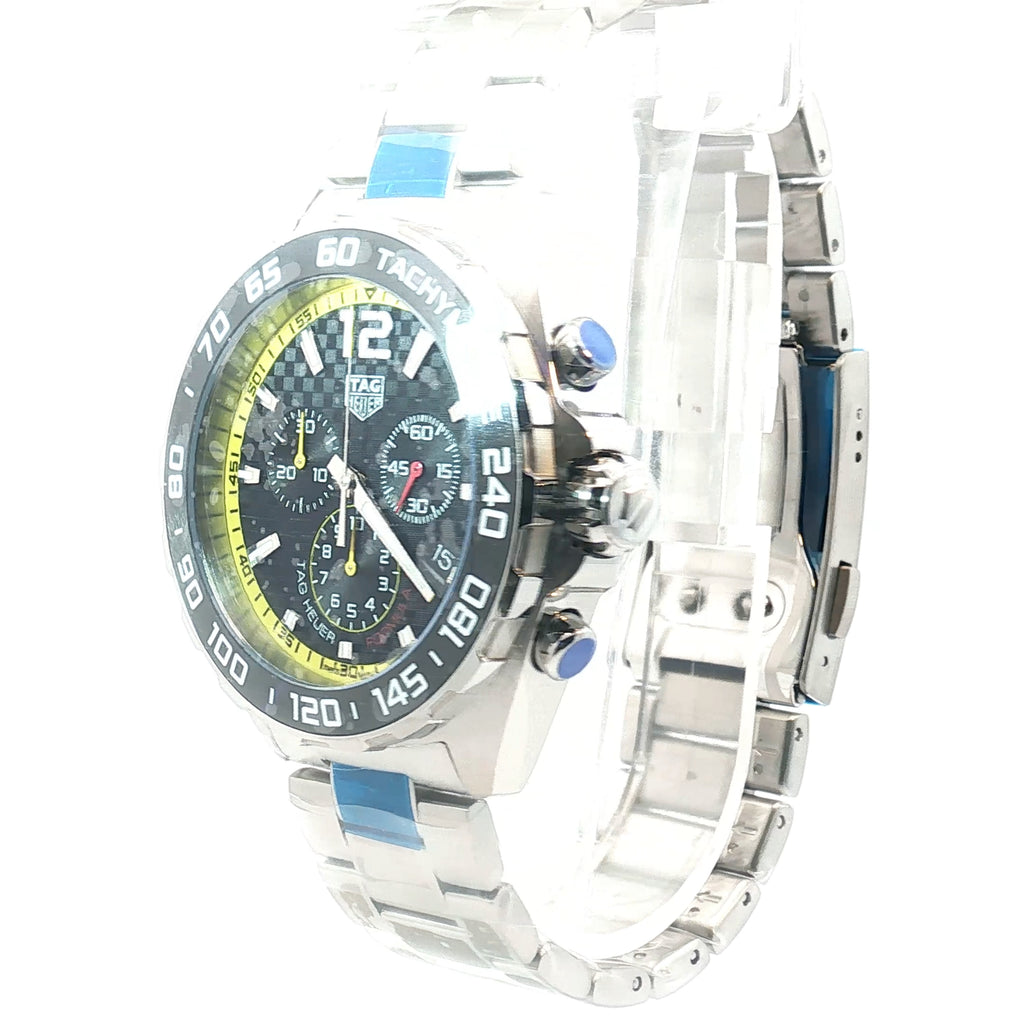 Pre-owned Tag Heuer Formula 1 / Steel/ Grey Dial/ 43mm/ Year 2021/ Chronograph/ CAZ101AC.BA0842