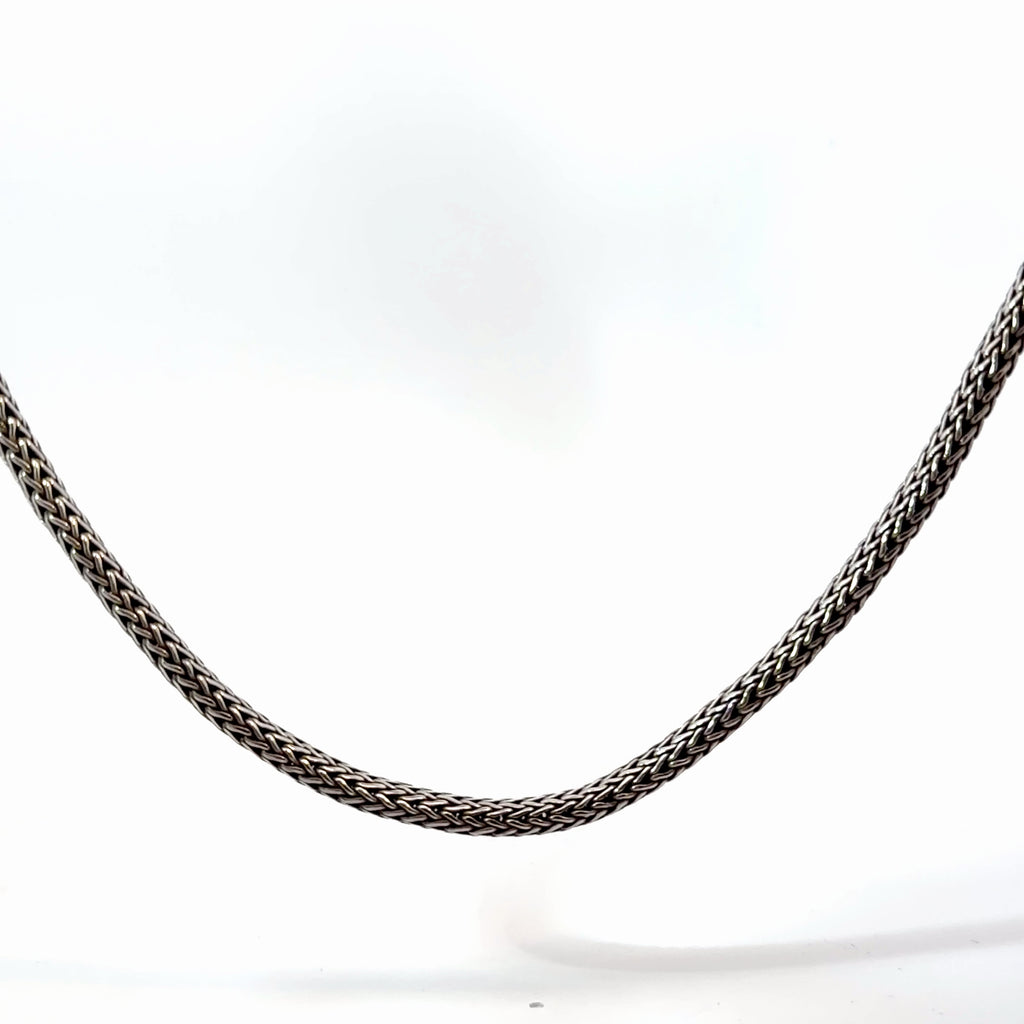 Pre-Loved John Hardy Icon Sterling Silver Necklace 6.5mm 16" inch