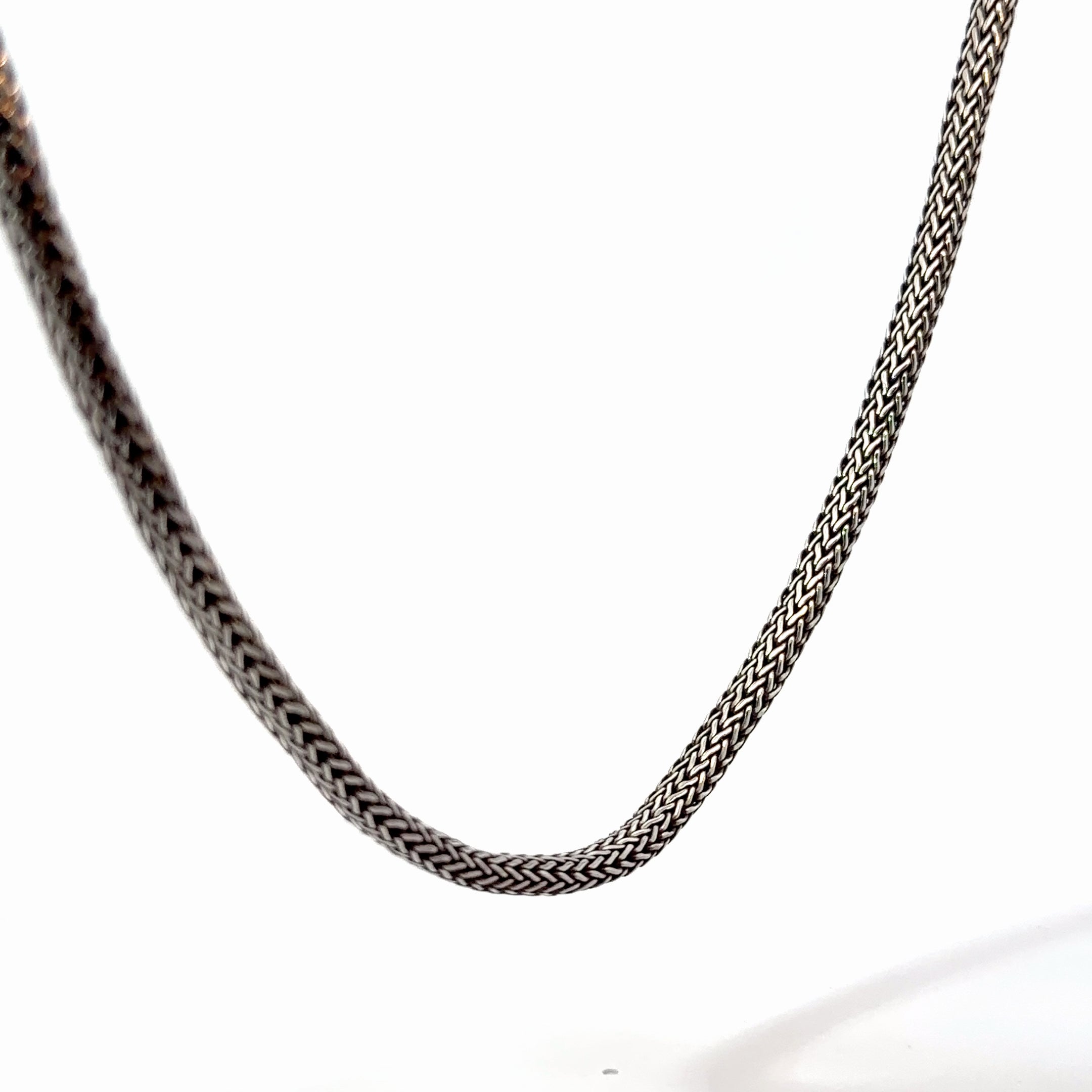 Pre-Loved John Hardy Icon Sterling Silver Necklace 6.5mm 16" inch