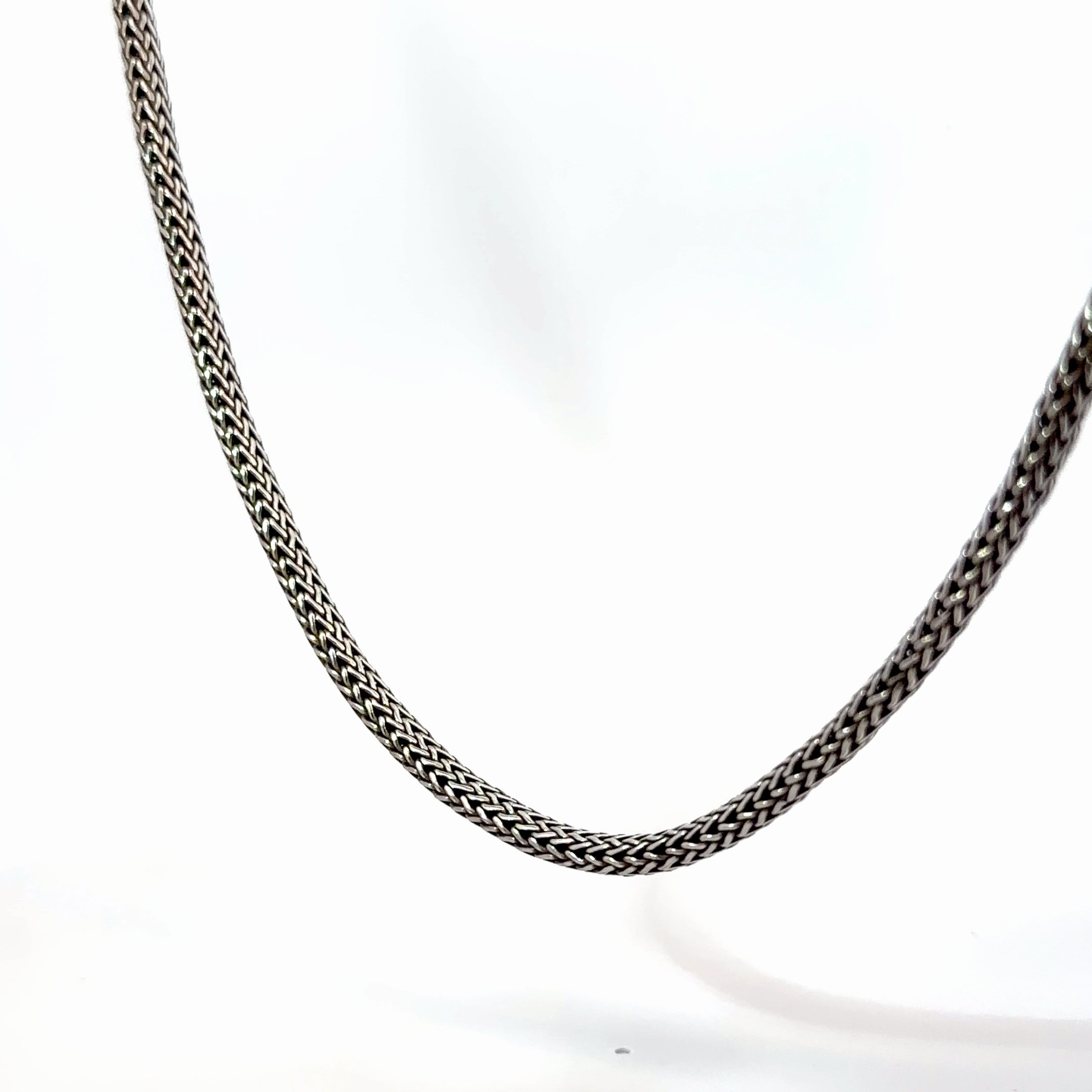 Pre-Loved John Hardy Icon Sterling Silver Necklace 6.5mm 16" inch