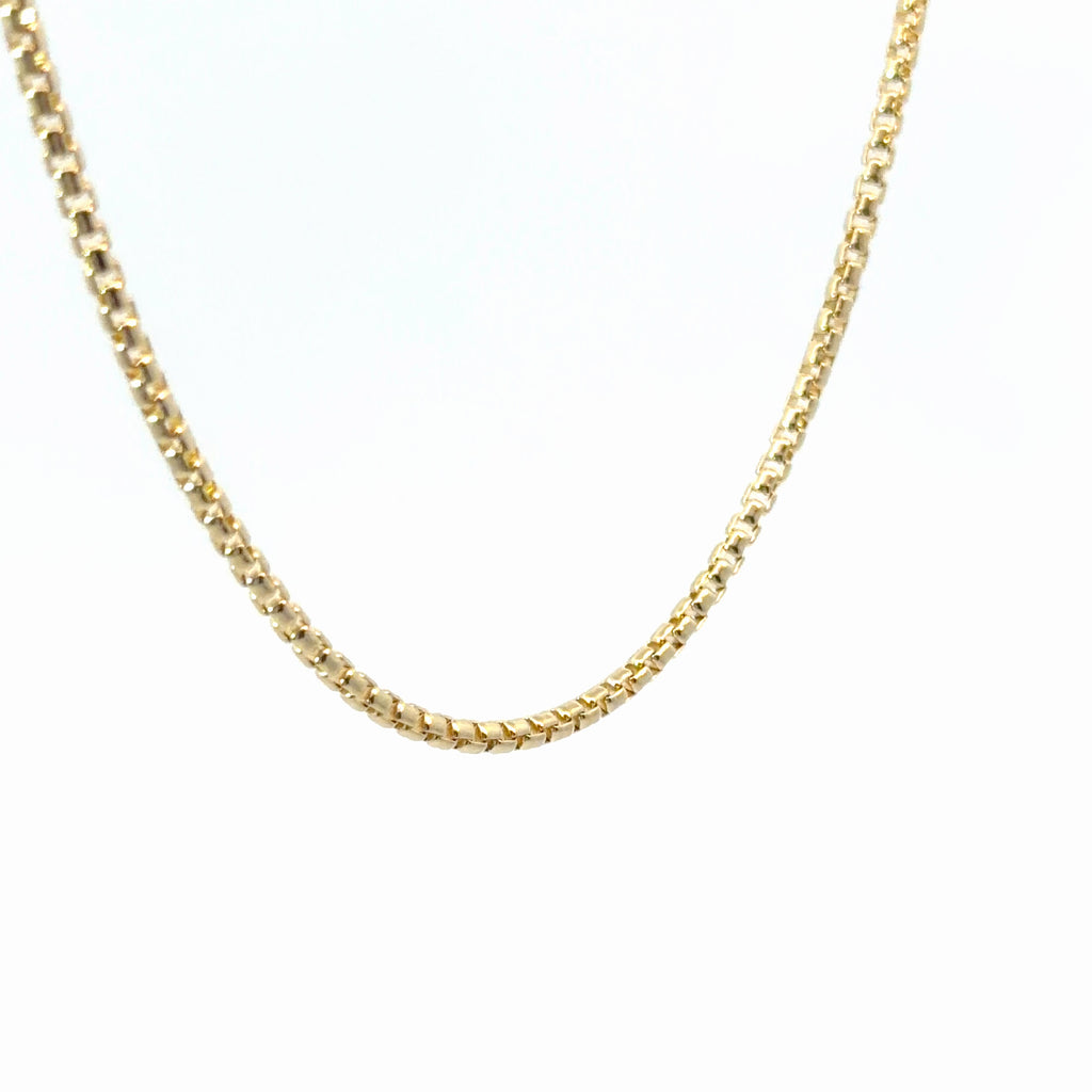 14k Yellow Gold Wheat Necklace 10.0 gram 22' inch