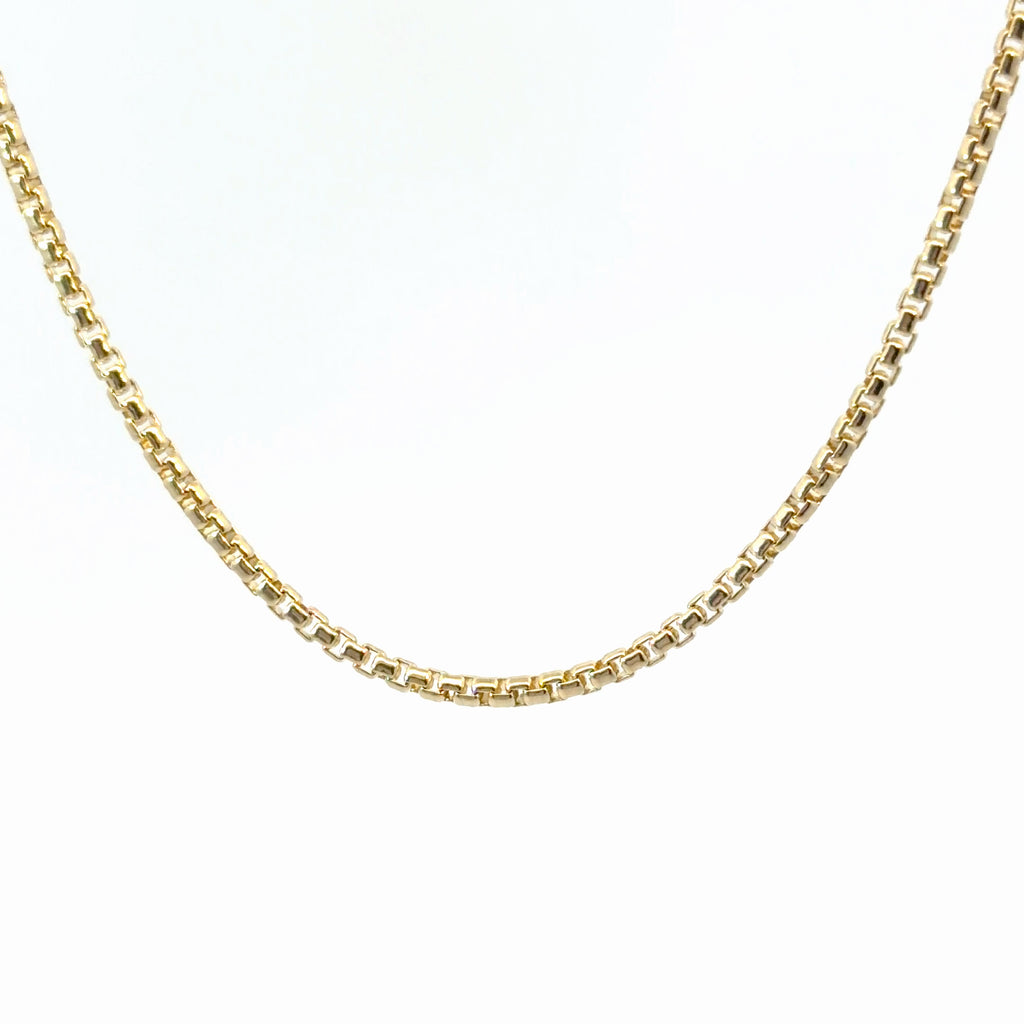 14k Yellow Gold Wheat Necklace 10.0 gram 22' inch