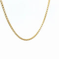 18k Yellow Gold Boxed Rolo Necklace 34.4 gram 24"inch