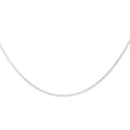 14k White Gold Link Necklace 2.60 gram 18" inch