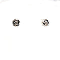14k White Gold 3.70ct G I1 Round Total Diamond Weight Stud Earrings
