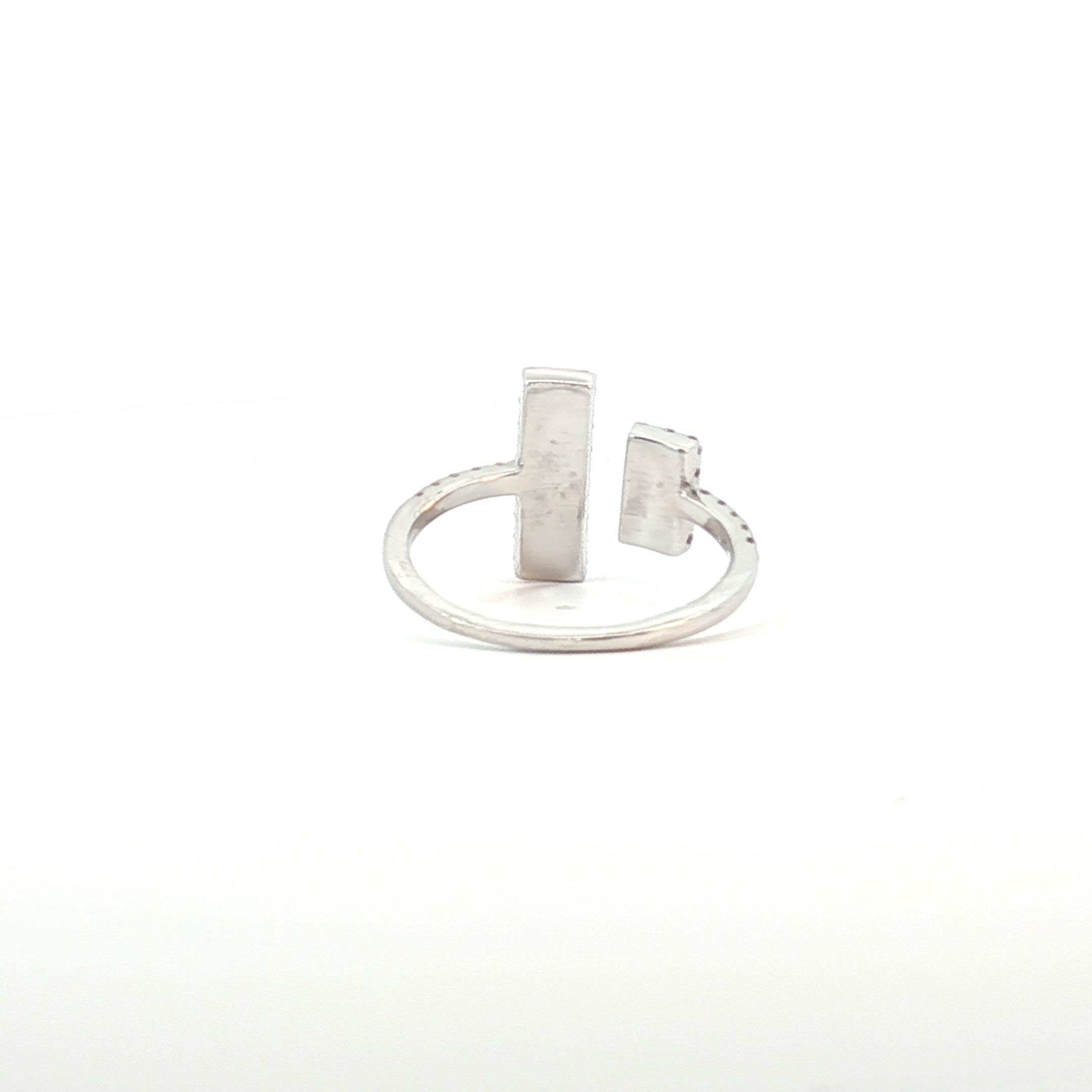 14k White Gold .55ct G VS2 Round Diamond Fashion Ring Size 9