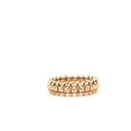 18k Rose Gold Spiked Fashion Ring 8.9 gram Size 8