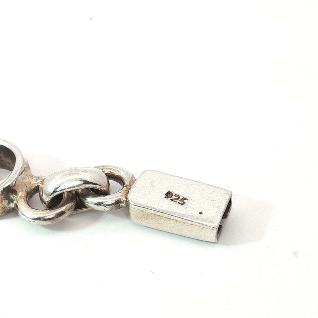 Silver Mariner's Link Men Bracelet 35.8 gram 8 " inch