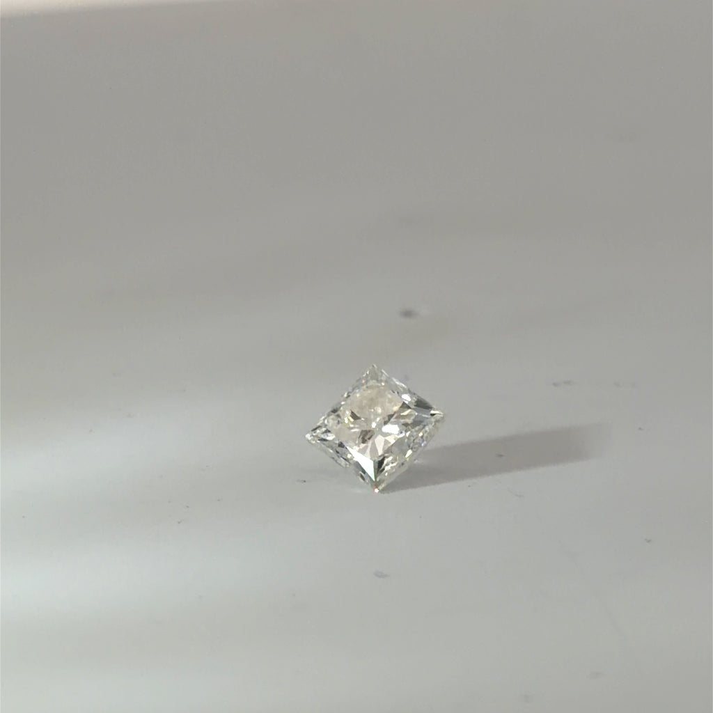 1.10ct G SI1 Princess Cut Certified By GIA # 1176905487