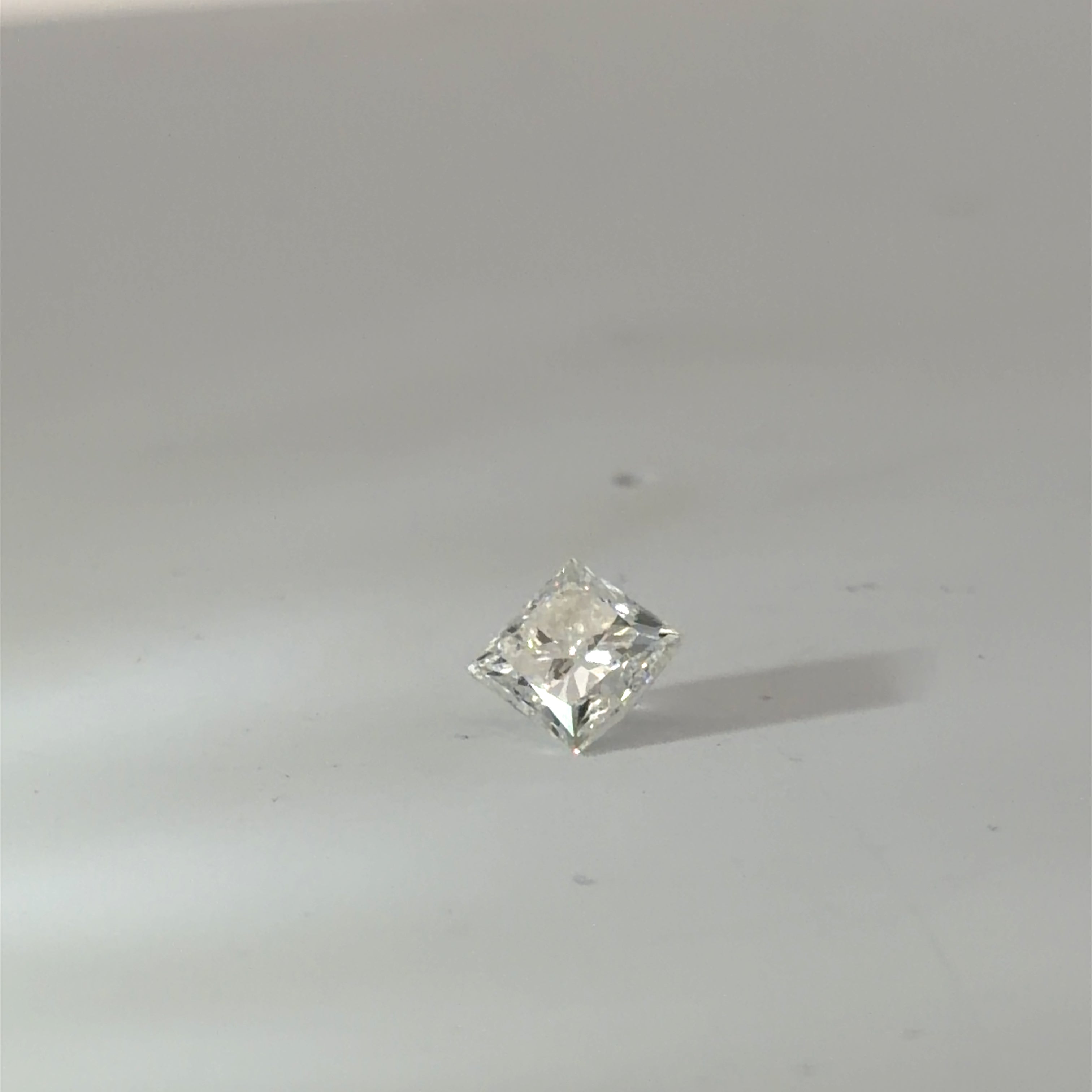 1.10ct G SI1 Princess Cut Certified By GIA # 1176905487